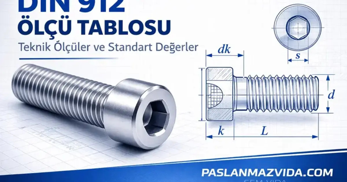 DIN 912 dimensions cover image