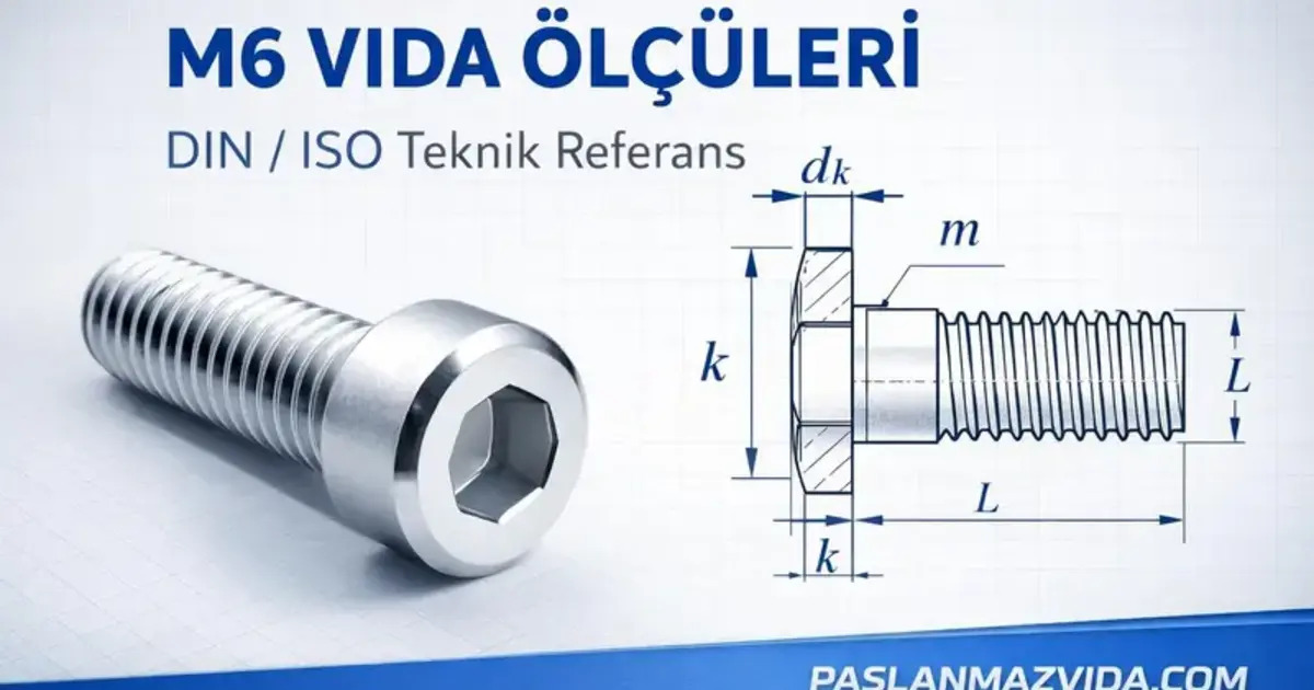 M6 screw dimensions cover image