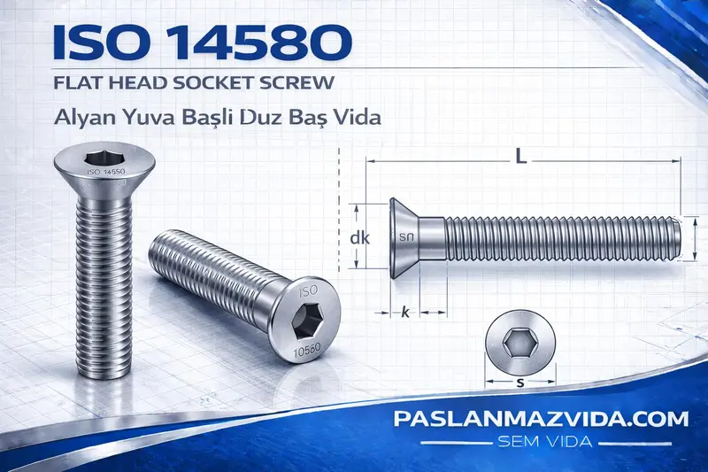 ISO-14580 standardına karşılık ürün görseli