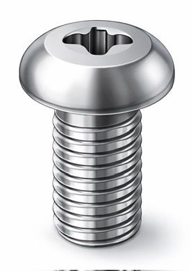 Pan head screw head type visual